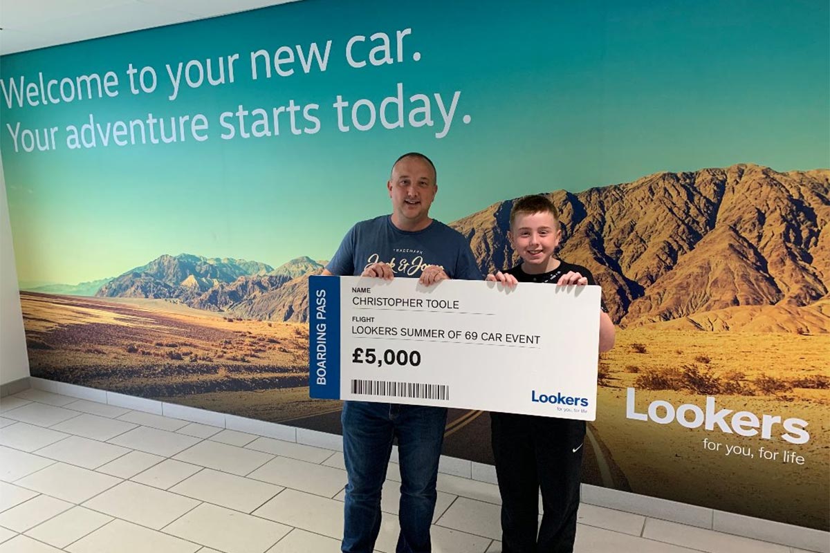 Motor customers return from holiday to £5,000 prize